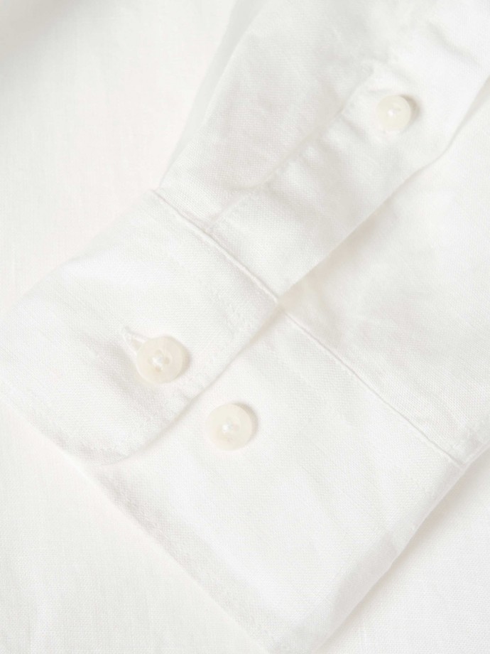 Camisa de linho regular fit
