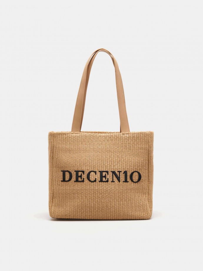 Tote bag em rfia