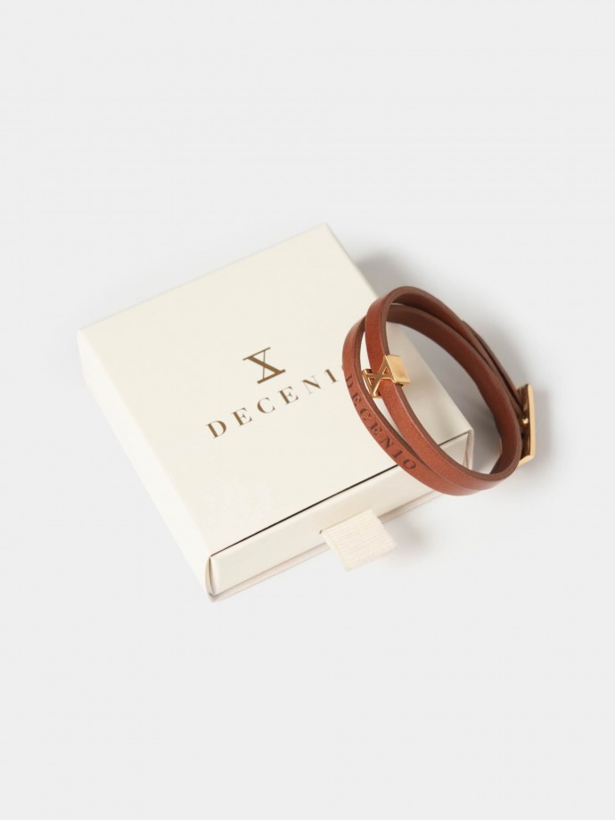Leather bracelet
