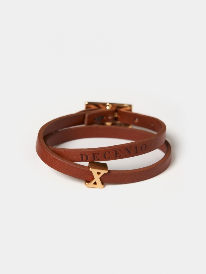 Leather bracelet