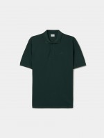 Regular fit piqu polo shirt