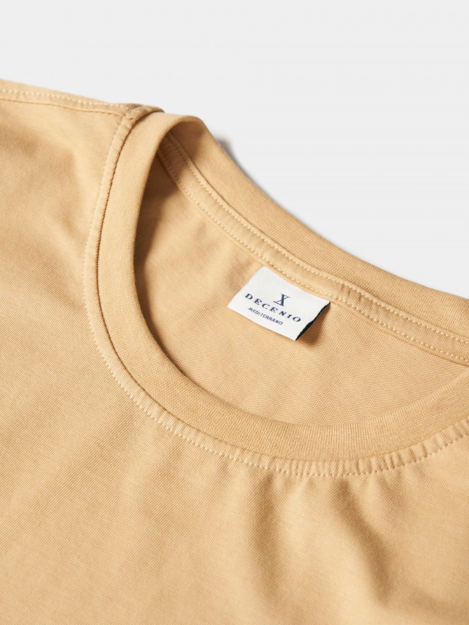 Camiseta básica de algodón Camiseta básica de algodón