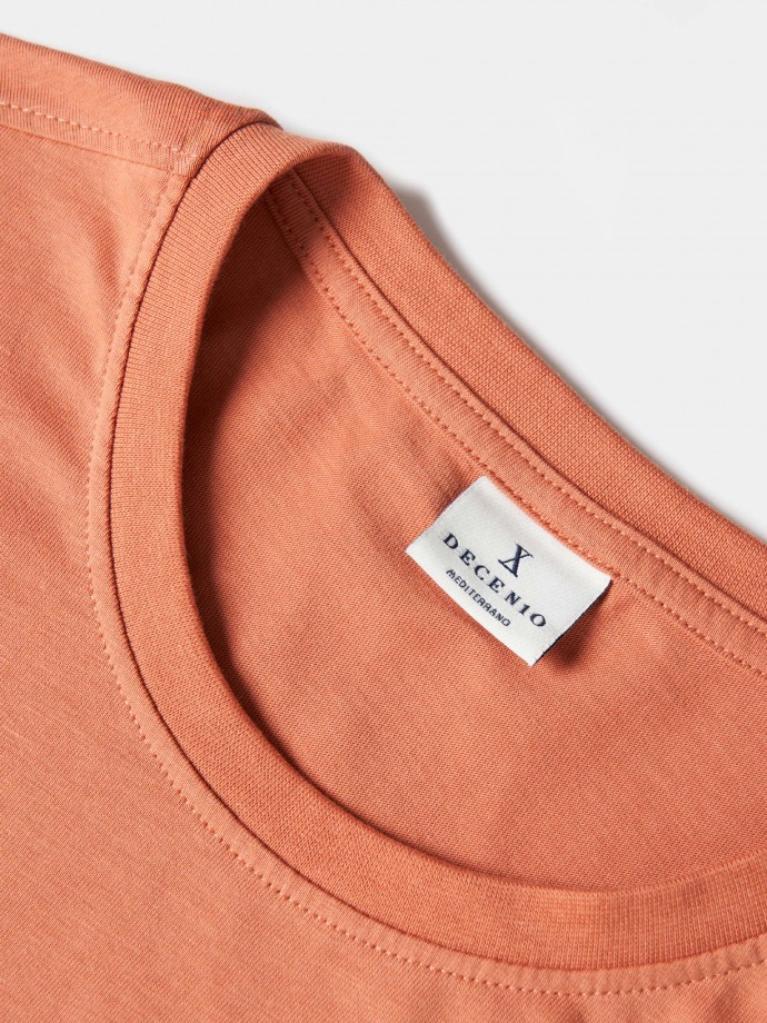 Camiseta bsica de algodn