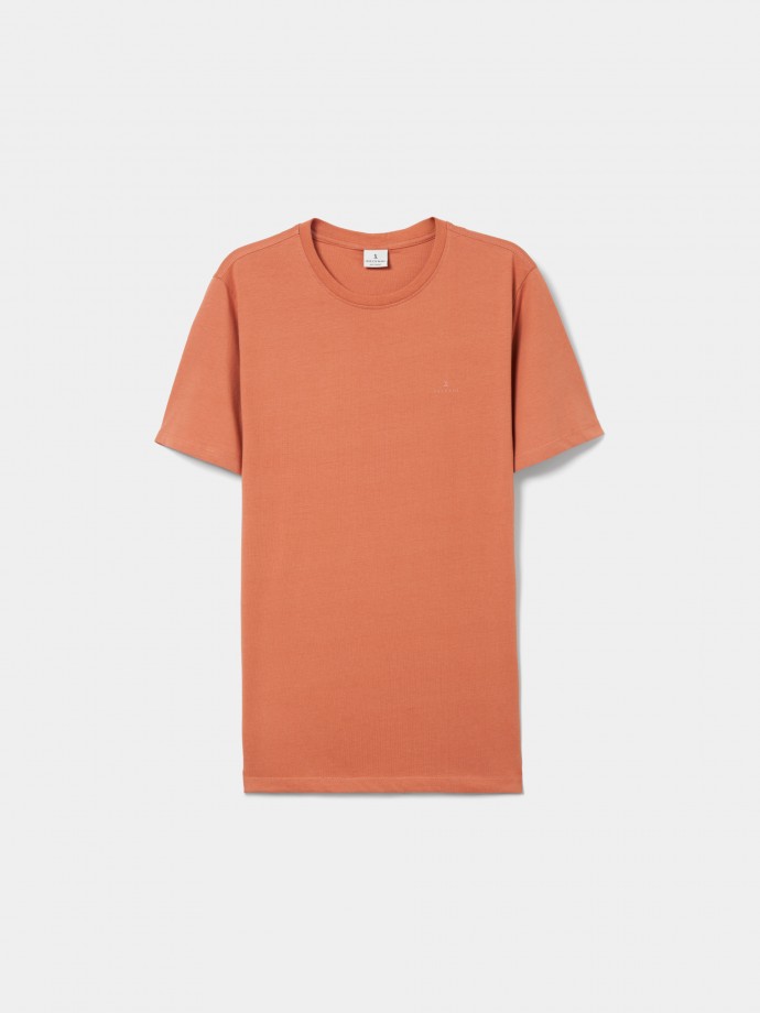 Camiseta bsica de algodn