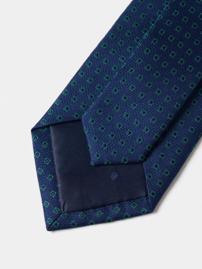 Corbata de seda y algodn
