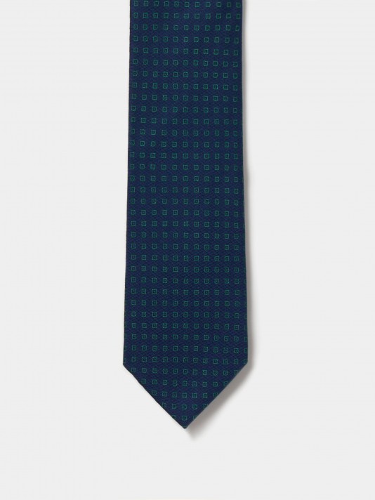 Corbata de seda y algodn