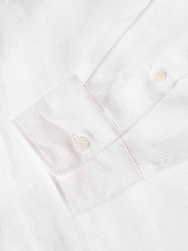 Regular fit linen shirt Regular fit linen shirt