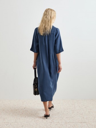 Vestido fluido de lyocell Vestido fluido de lyocell