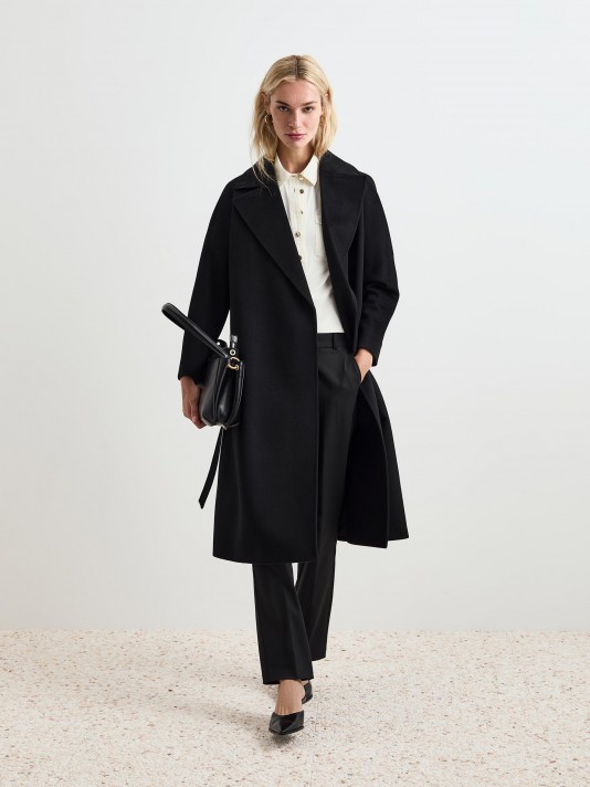 Long wool coat