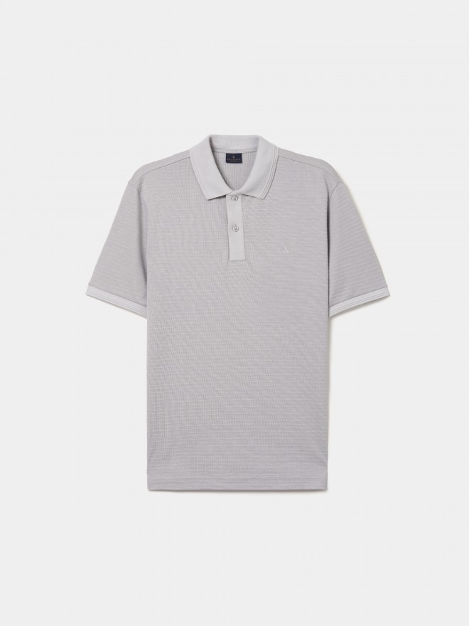 Short-sleeved polo shirt