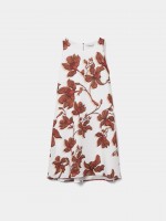 Vestido corto estampado