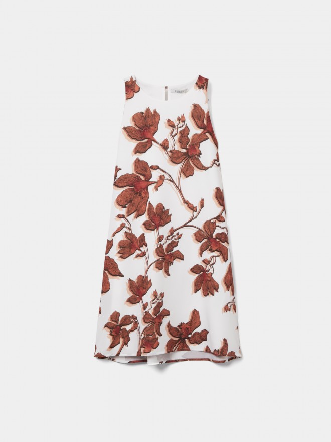 Vestido curto estampado Vestido curto estampado