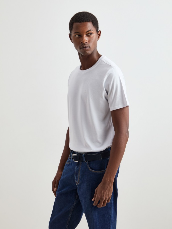 T-shirt jersey de algodo
