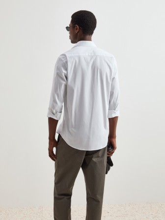 Slim fit plain shirt Slim fit plain shirt