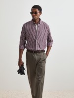 Regular fit striped shirt
