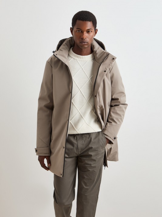 Padded parka