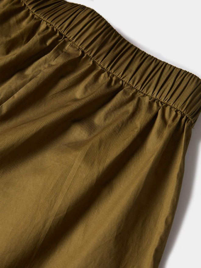 Pantalones de popelina de algod�n