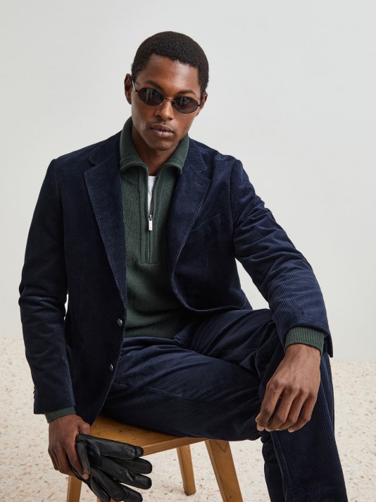 Blazer de bombasina