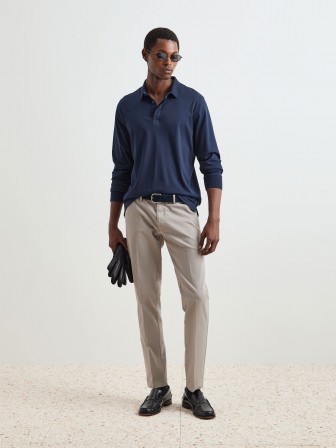 Long sleeve polo shirt Long sleeve polo shirt