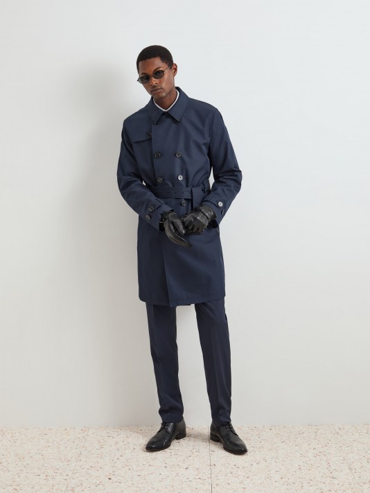 Trench Coat with belt - D004705_599 - Decenio