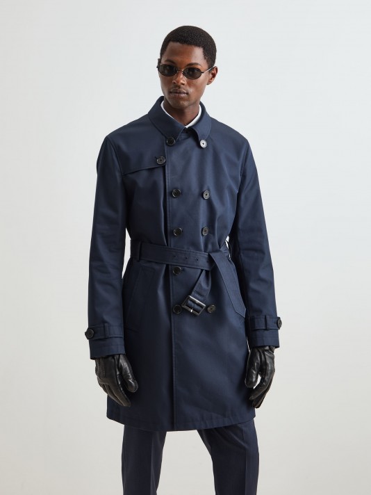 Trench Coat with belt - D004705_599 - Decenio