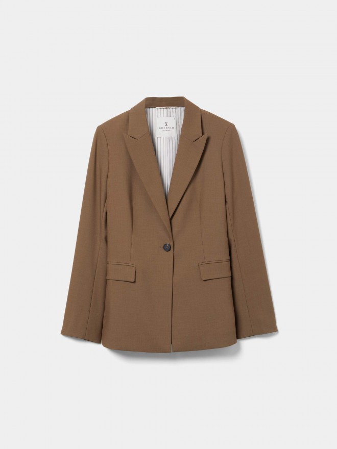 Blazer de corte regular Blazer de corte regular