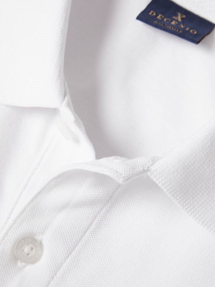 Regular fit pique polo shirt
