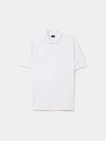 Regular fit pique polo shirt