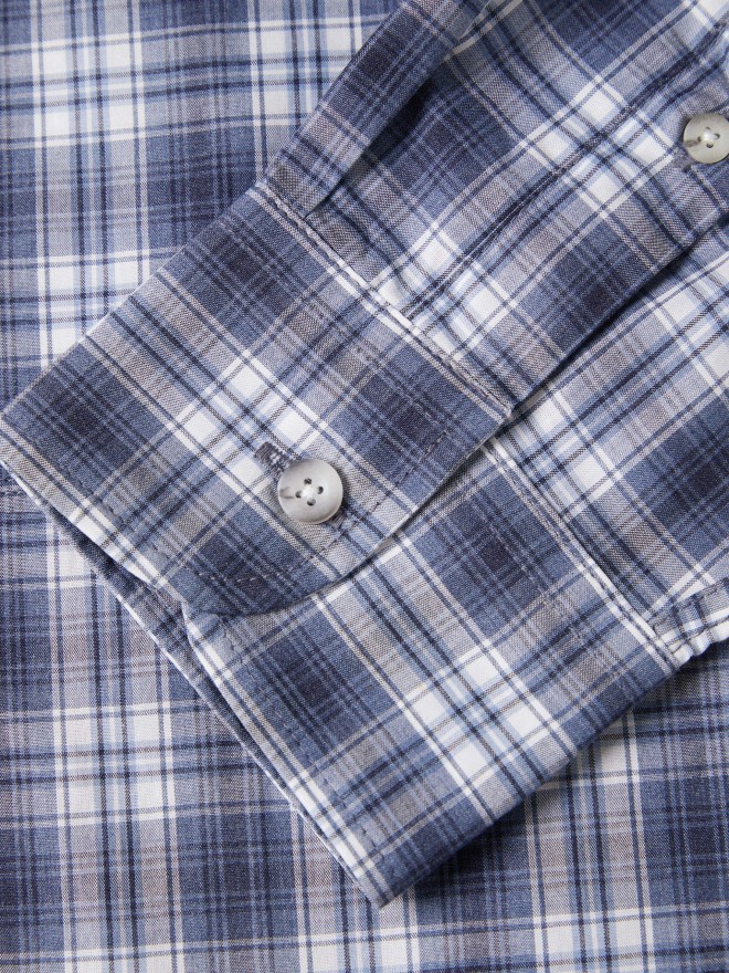 Camisa a cuadros de corte regular