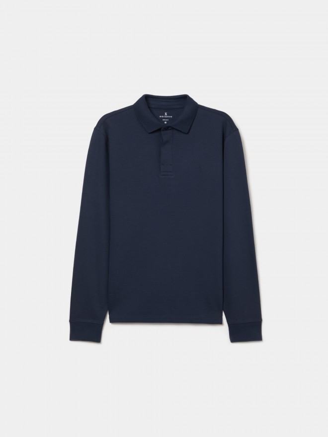 Long-sleeved polo shirt Long-sleeved polo shirt