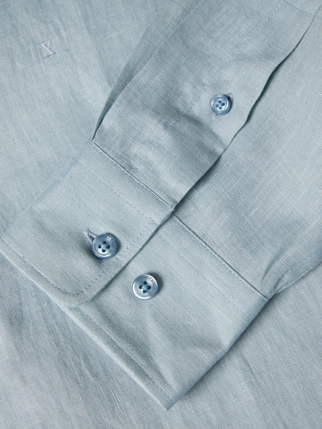 Regular fit linen shirt Regular fit linen shirt