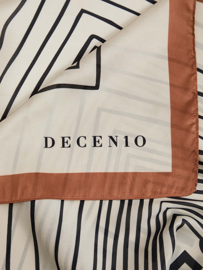 Len�o com estampado