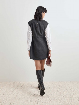 Short Wool Dress Short Wool Dress