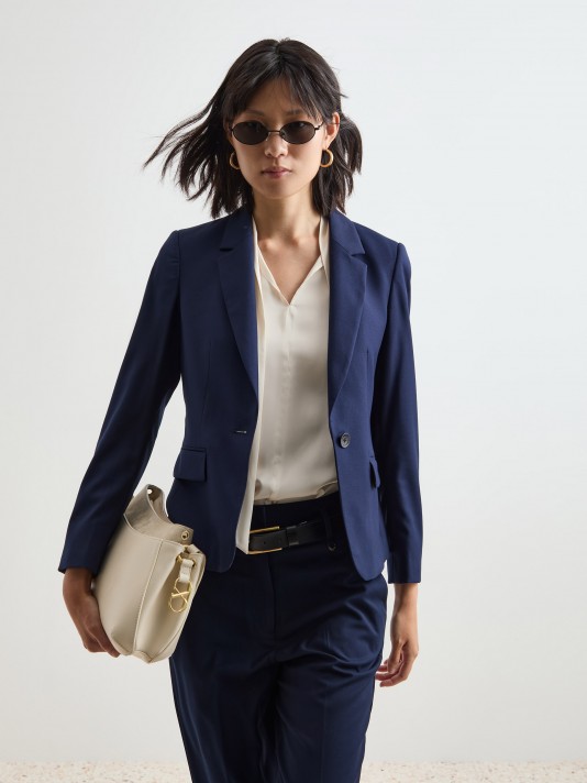 Blazer clssico regular fit