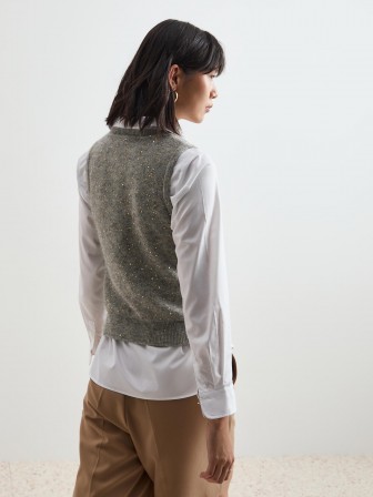 Knitted vest Knitted vest