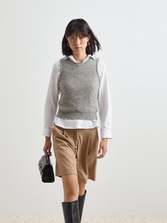 Knitted vest Knitted vest