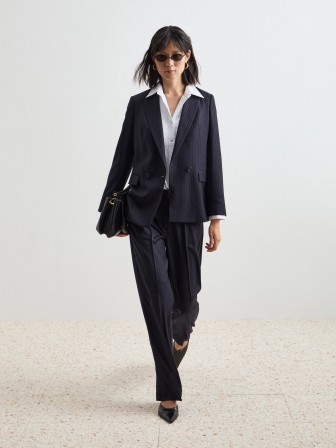 Blazer às riscas Blazer às riscas