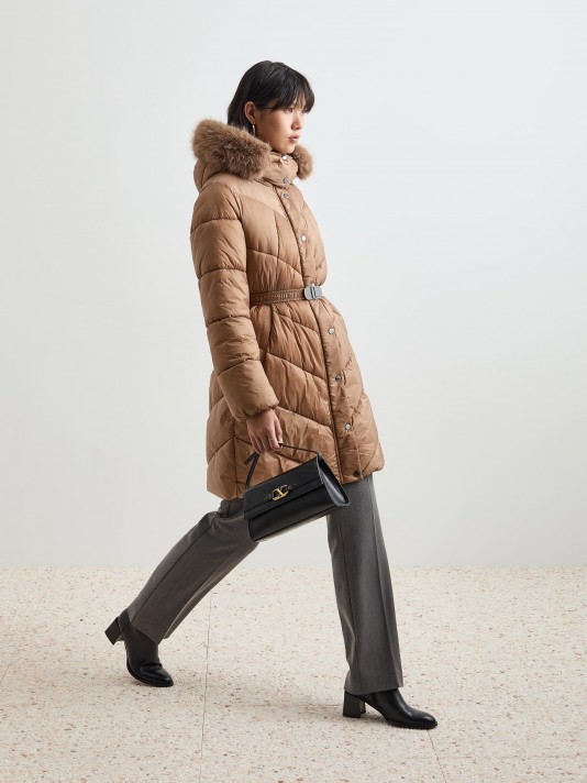 Blus�o Acolchoado Comprido
