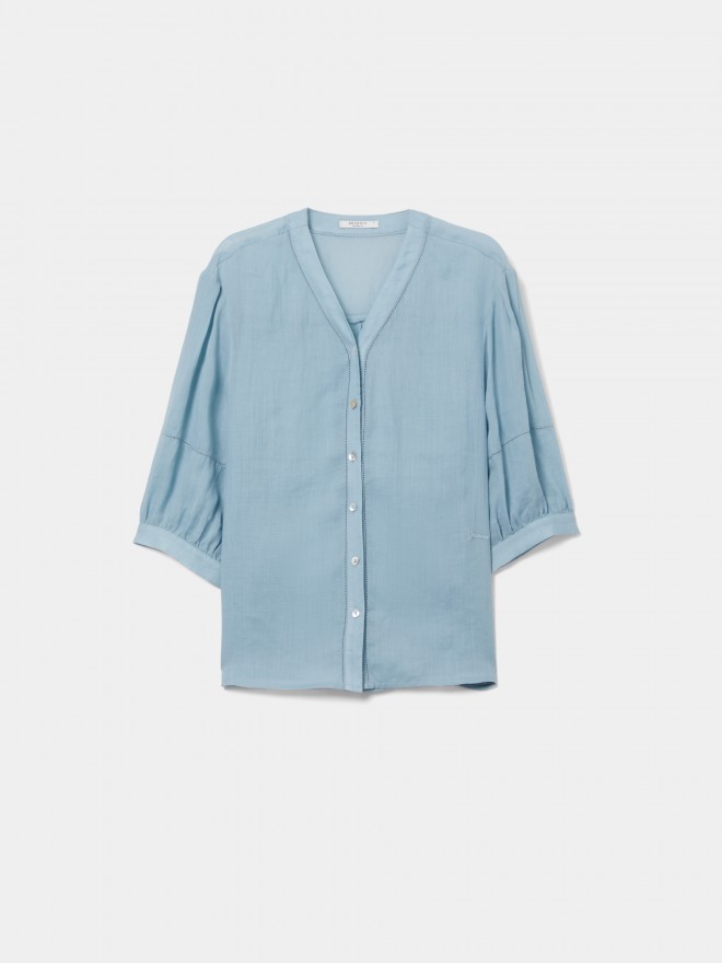 Blusa em rami Blusa em rami