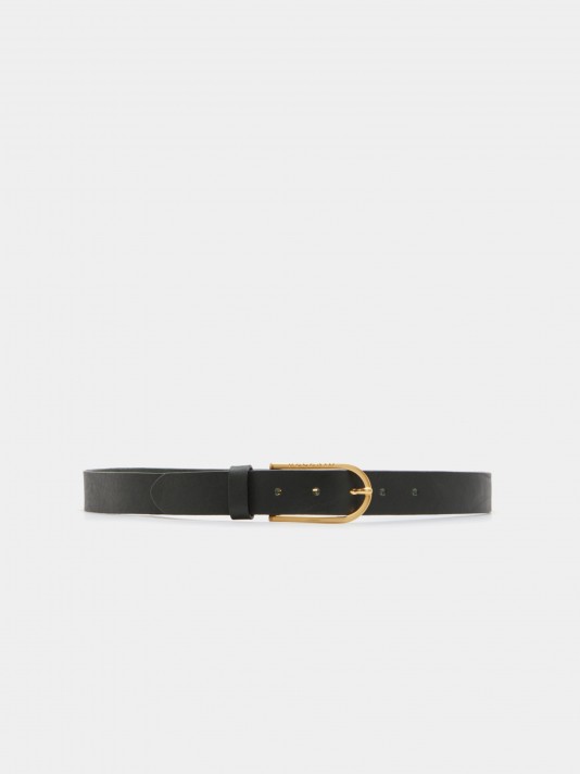 Leather belt