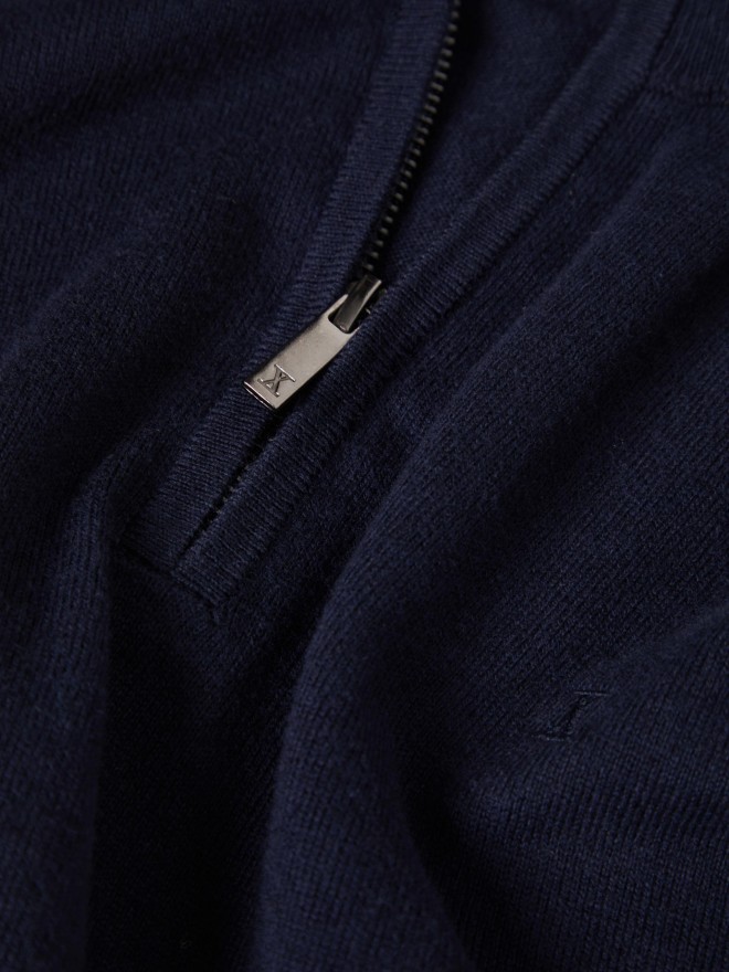 Sweater with zipper