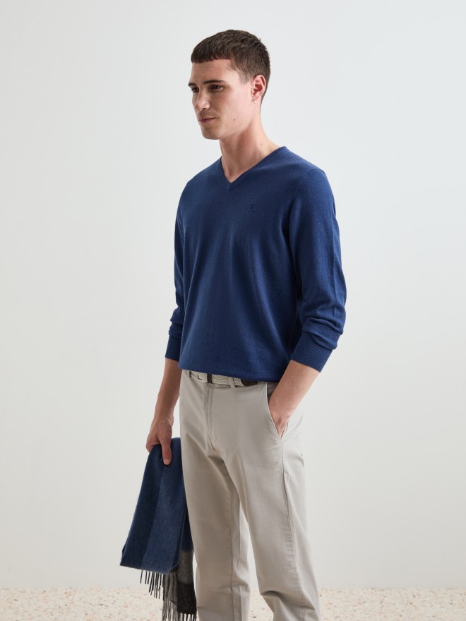 Cotton and cashmere pullover Cotton and cashmere pullover