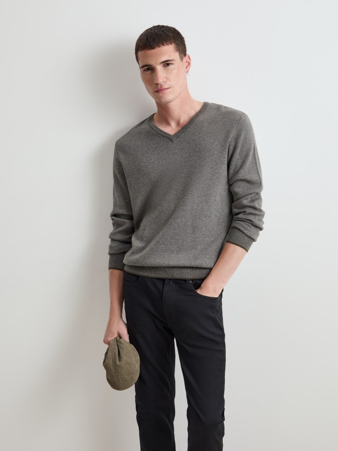 Cotton and wool pullover Cotton and wool pullover