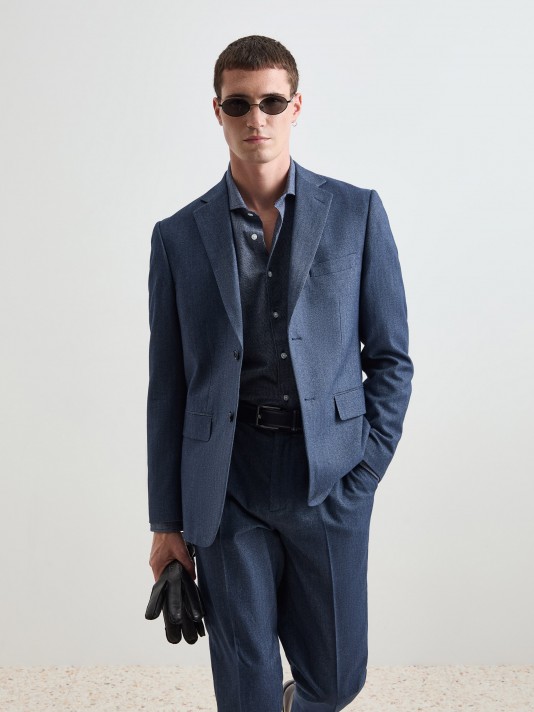 Blazer de corte regular