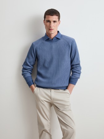 Camisola de malha tricotada