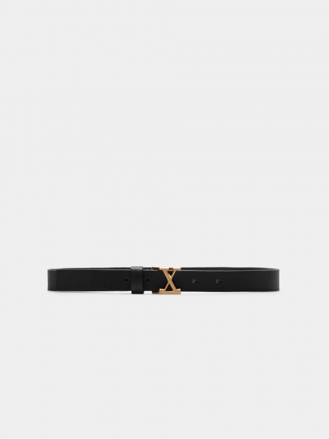 Leather belt