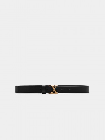 Leather belt