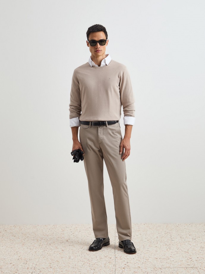 Regular fit chino pants