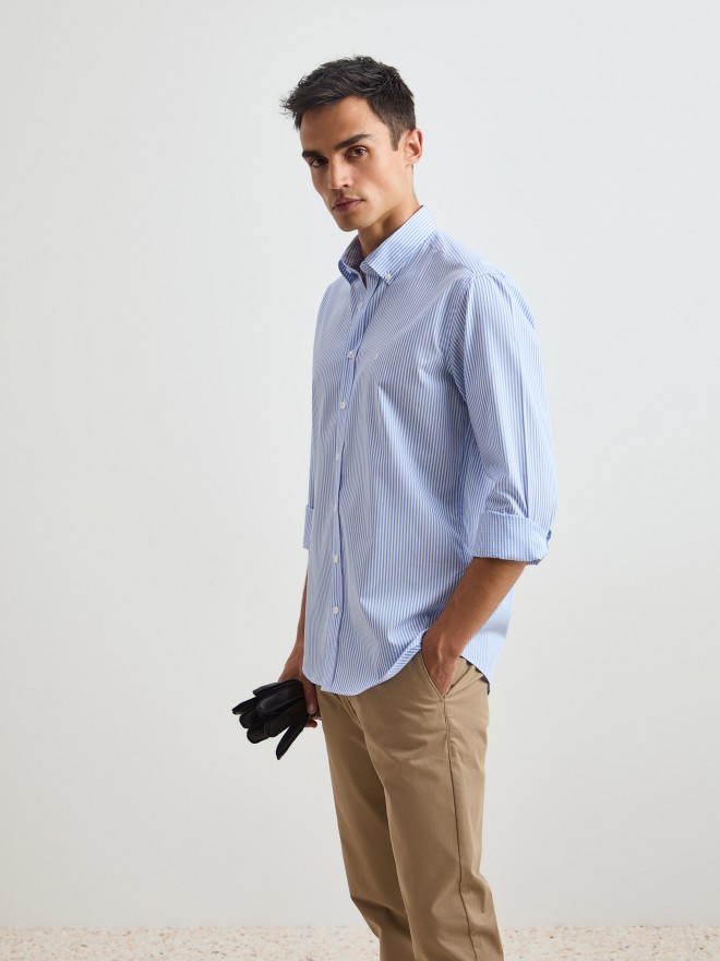 Regular fit striped shirt Regular fit striped shirt