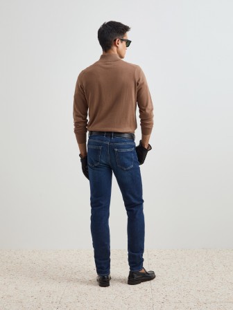 Calças denim slim fit Calças denim slim fit